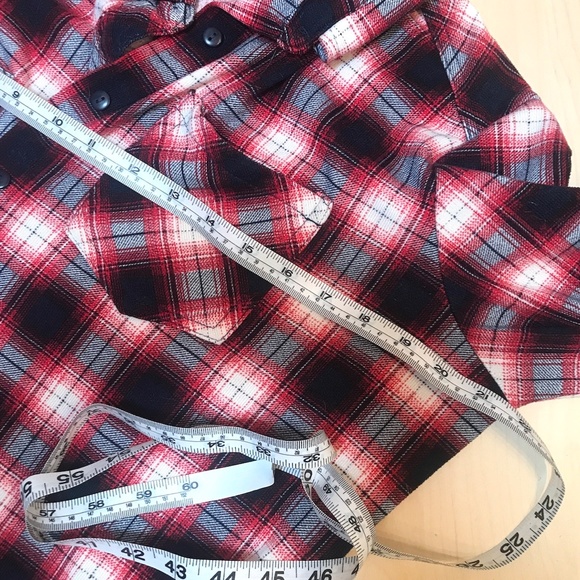 Eden&Olivia. Plaid Button Down Shirt.Modern Flannel. Warm, Soft. Comfy. … - Picture 10 of 13